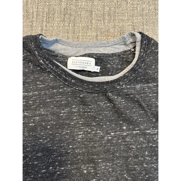 Eleven Paris Win Rayer Layered Sweatshirt, Black, Size XL,‎ Long Sleeve Comfort - Picture 9 of 16